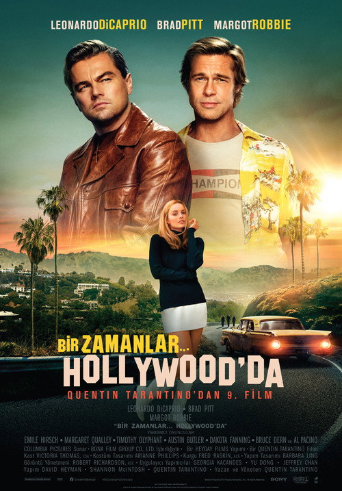 Bir Zamanlar Hollywood’da afişi