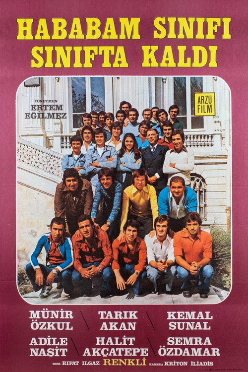 Hababam Sınıfı Sınıfta Kaldı afişi
